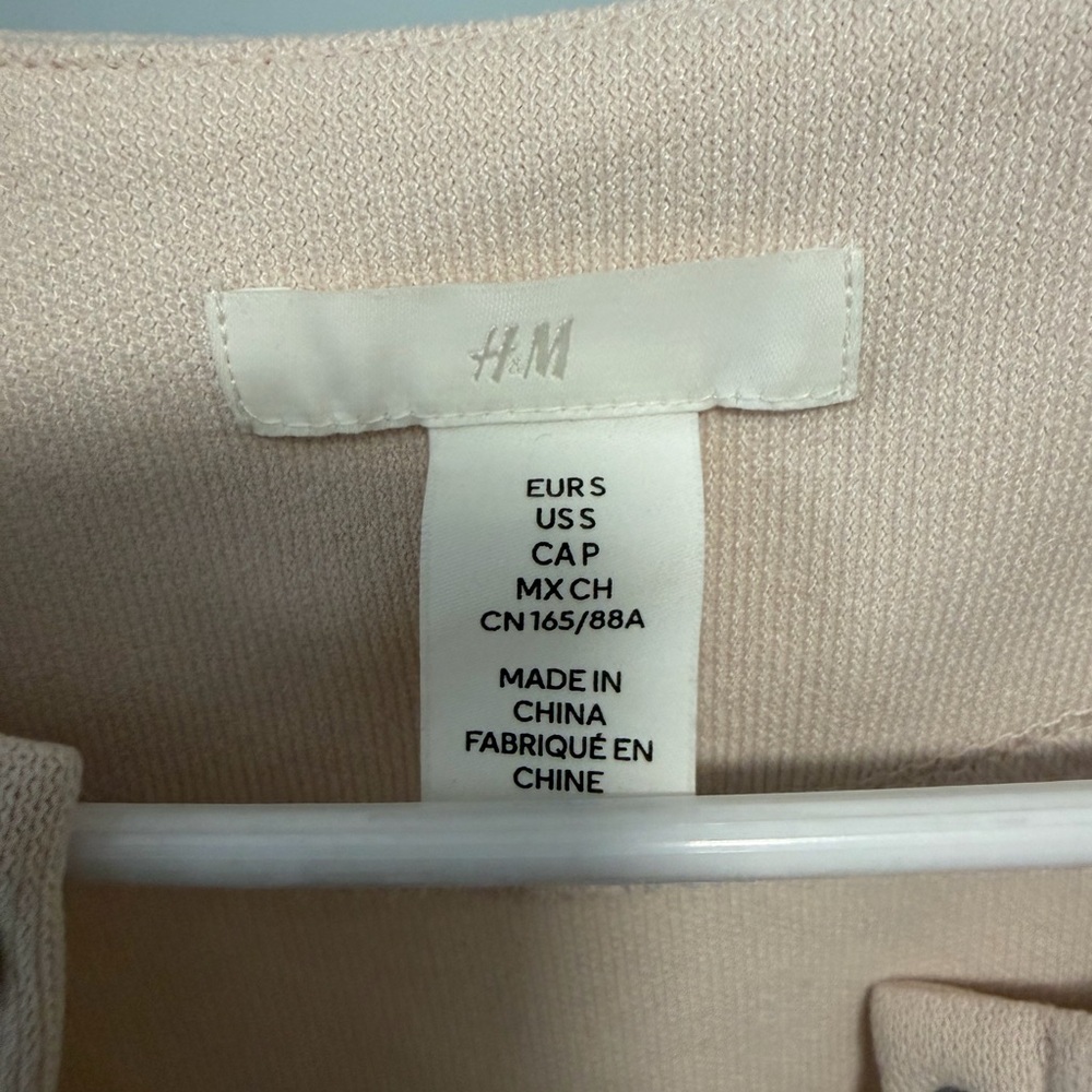 H&M Cream Button-Up Jacket - Picture 2 of 2